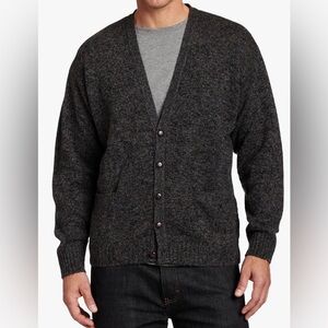 Pendleton Men's Black Cardigan Sweater